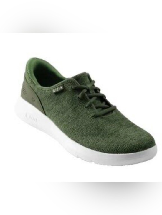 Kizik Shoes - Kizik Madrid Echo Knit Olive Green All-Day Comfort Size W’s 8 M’s 6.5